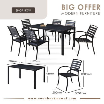 F01 1+6 GARDEN SET (M&N)