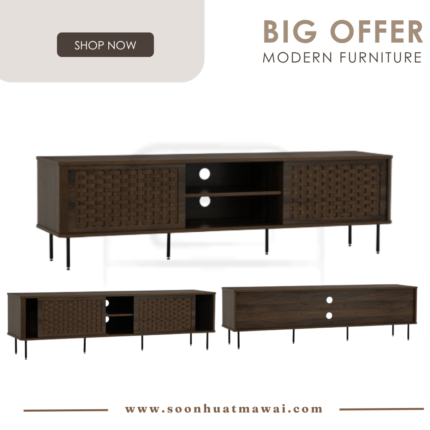 KRABI 1.6M TV CABINET 802/170 (HINLIM)