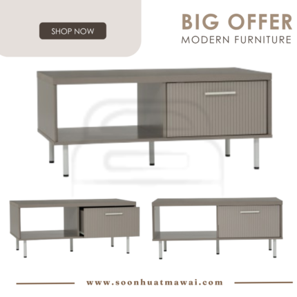 LUNDBY COFFEE TABLE 801/CASHMERE (HINLIM)