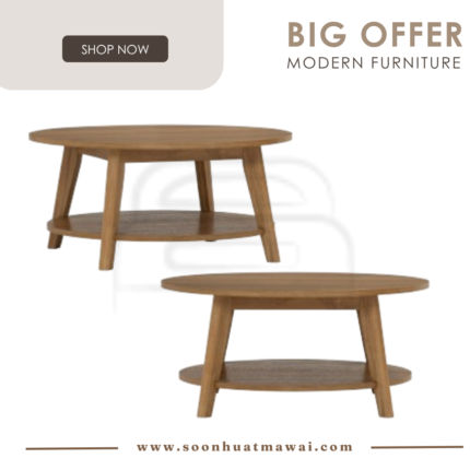 TORONTO ROUND COFFEE TABLE 1802 (HINLIM)