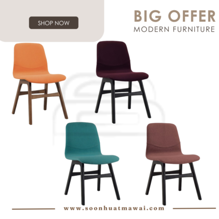 ALYSSA DINING CHAIR 113/6100 / 114/3110 / 114/6105 / 114/6500 (HINLIM)