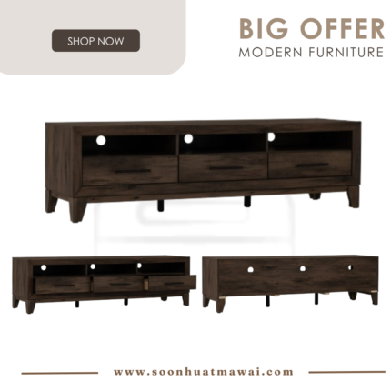 BRAVON 1.65M TV CABINET 191 (HINLIM)