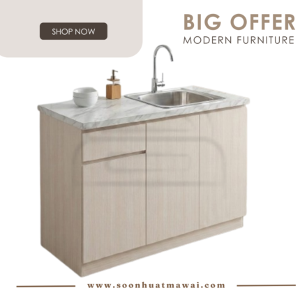 F48LP 4FT KITCHEN CABINET WITH SINKY (MAYA)