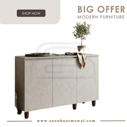4627 3DOOR SHOES CABINET (MAYA)
