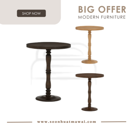 MIKA SIDE TABLE 1001 (SOLID) / 102 / 109 (SOLID) (HINLIM)