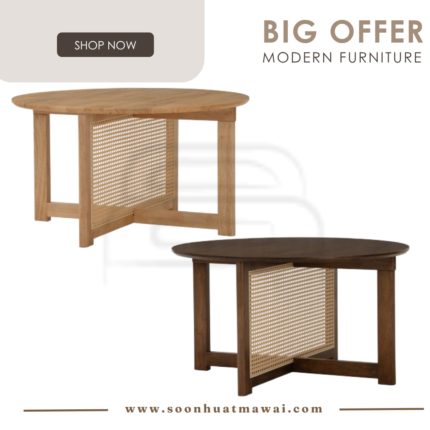 ORINA DIA800 ROUND COFFEE TABLE 102 / 109 (SOLID) (HINLIM)