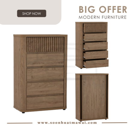 KALMAR 5 DRAWER CHEST 173 (HINLIM)