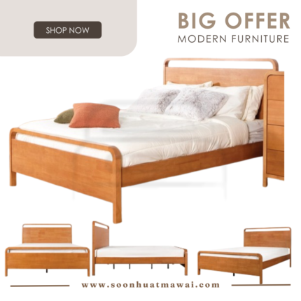 ROMY RT 1103-KBE / RT 1103-QBE BED FRAME (MODA)