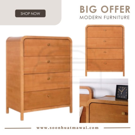 ROMY RT 1107-DRC 4 DRAWER CHEST (MODA)