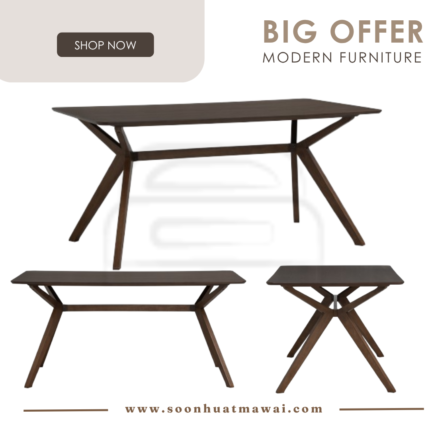 COUPER 900X1600 DINING TABLE 109 (HINLIM)