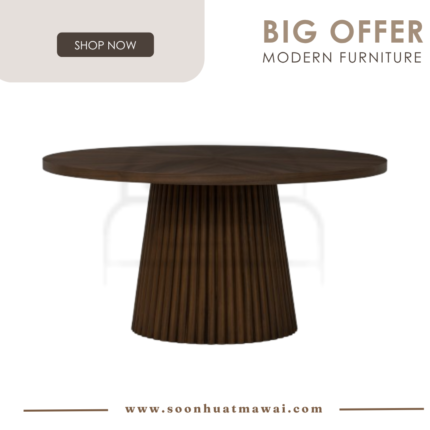 JIKU DIA1500 ROUND DINING TABLE 109 (HINLIM)