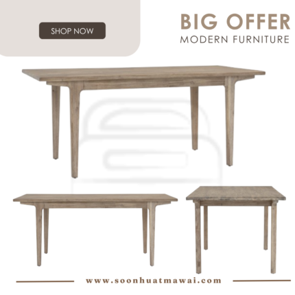 FORRES 900X1800 DINING TABLE 1808 (HINLIM)