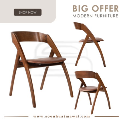 AMELLA RT 508-CHR DINING CHAIR (MODA)