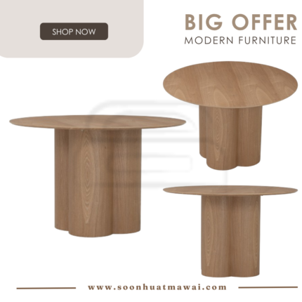 ZOLI DIA1200 ROUND DINING TABLE 112 (HINLIM)