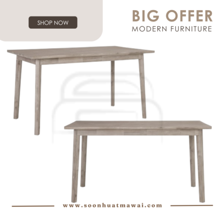 MADRID 800X1400 DINING TABLE 1808 (HINLIM)