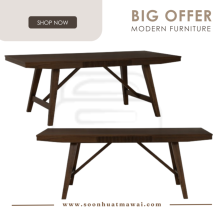 ROCCO 1000X2000 DINING TABLE 109 (HINLIM)