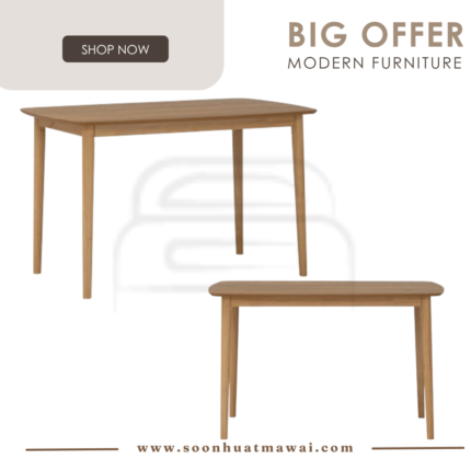 JOSIE 750X1200 DINING TABLE 102 (HINLIM)