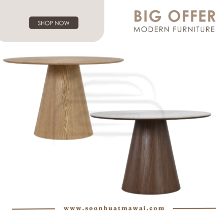 MONORA DIA1200 DINING TABLE 102 / 113/924 (HINLIM)