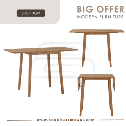 CLARO 800X800+300+300 EXT COUNTER TABLE 102 (HINLIM)