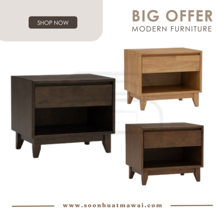 VELIS BEDSIDE TABLE 1001 / 102 / 109 (HINLIM)