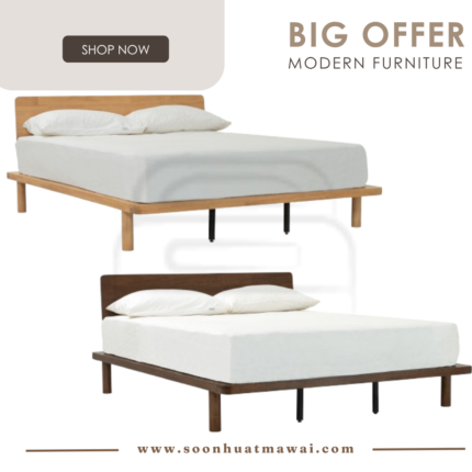 PLATT QUEEN BED WITH 1900MM BED PANEL 102 / 109 (HINLIM)