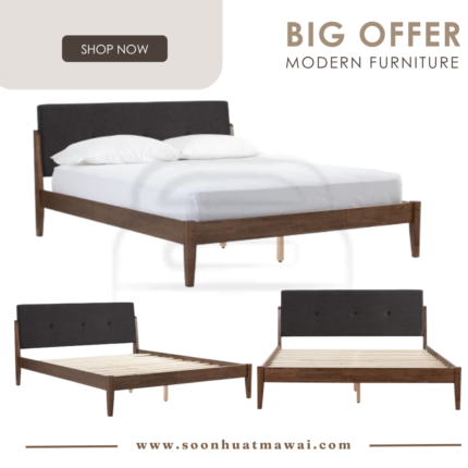 TUCKER KING BED WITH 2000MM SIDE RAIL 109/6516 (HINLIM)