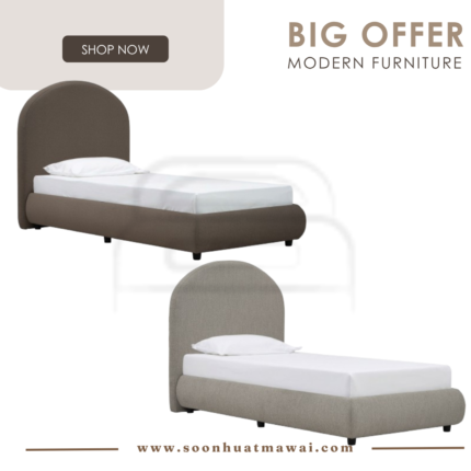 FLORA SINGLE BED 1900MM DIVAN 3693 / 3792 (HINLIM)