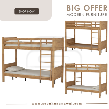 TOVIA DOUBLE DECKER WITH 1900MM SIDE RAIL 102 (HINLIM)