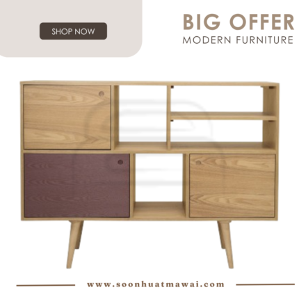 LOCKE TALL SIDEBOARD 102/102/102/1312 (HINLIM)