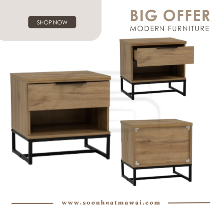 WALDO BEDSIDE TABLE 802/179 (HINLIM)