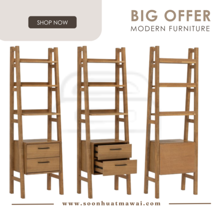 TORONTO OPEN BOOKCASE 1802 (HINLIM)