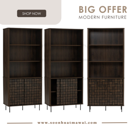 FRISCO BOOKCASE 802/170 (HINLIM)