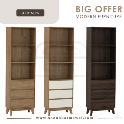 HIRADO BOOKCASE 102/173 / 102/173/171 / 109/170 (HINLIM)